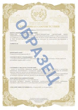 Образец Сертификат СТО 01.064.00220722.2-2020 Мончегорск Сертификат СТО 01.064.00220722.2-2020 